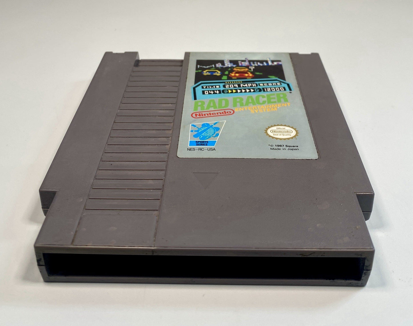 Rad Racer (NES, Nintendo Entertainment System, 1987) Tested and Working!