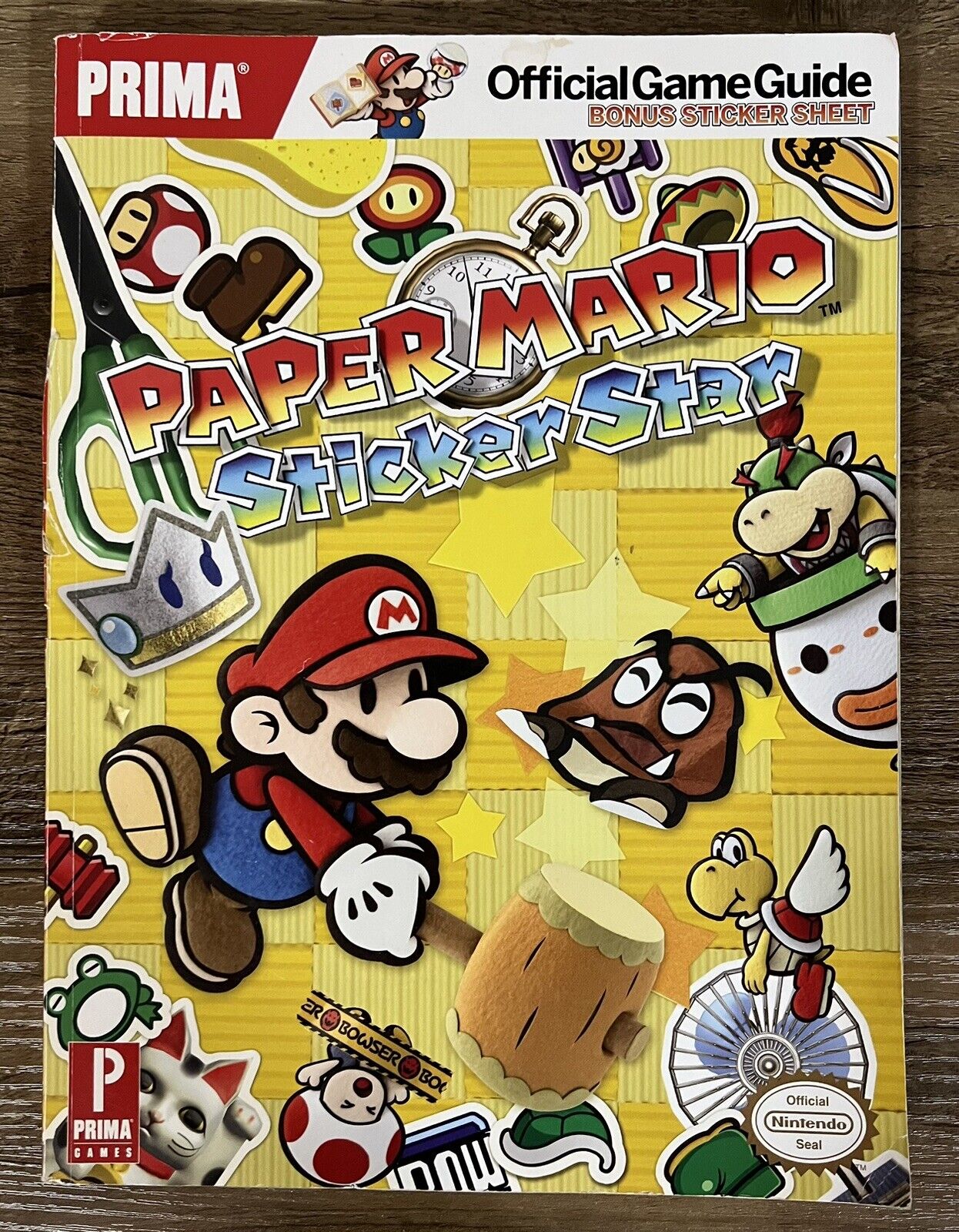 Paper Mario Sticker Star Prima Official Strategy Game Guide