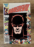 DAREDEVIL 236 VF+ White Pages MARVEL 1986! 25TH ANNIVERSARY COVER