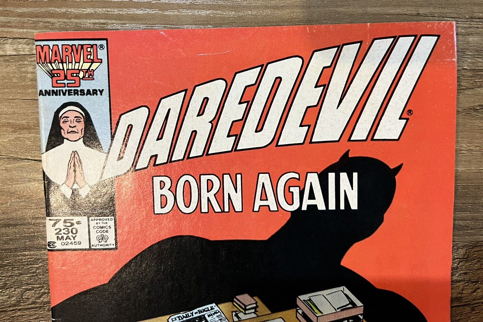 The Daredevil Comic Book (Issue #230) “Born Again"