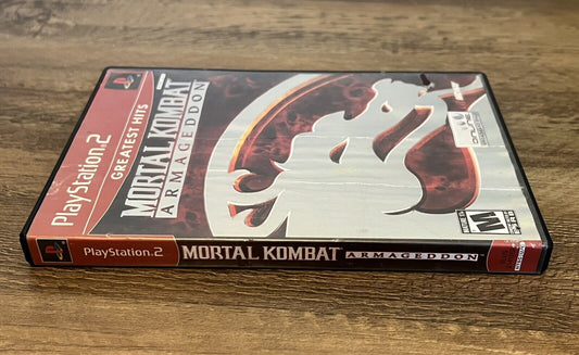 Mortal Kombat Armageddon - PlayStation 2 CIB Complete W Reg Card Tested