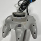Official OEM Nintendo 64 N64 Controller (NUS-005) Gray Grey Tight Stick Tested