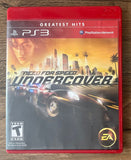 Need For Speed Undercover Greatest Hits PlayStation 3 PS3 CIB Complete DISC MINT