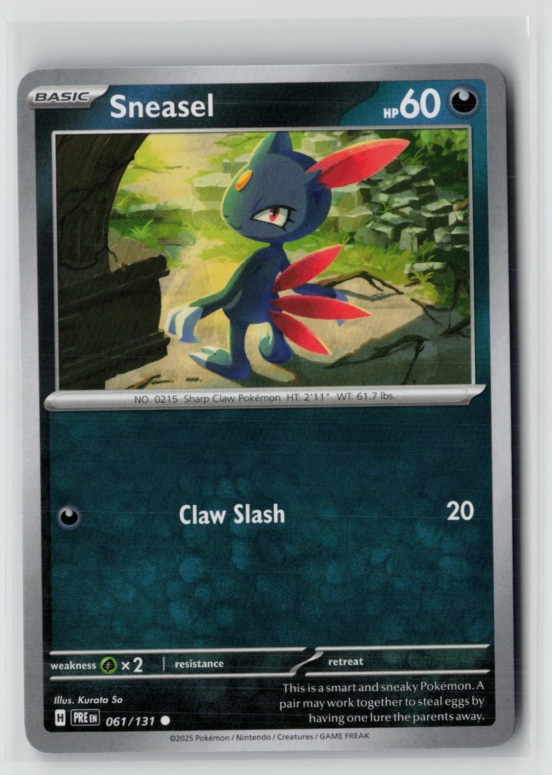 Sneasel (SV: Prismatic Evolutions 061/131) NM