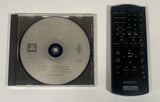 Sony PS2 DVD Remote Control & DVD Player Disc. No Dongle. DVD Tested & Works