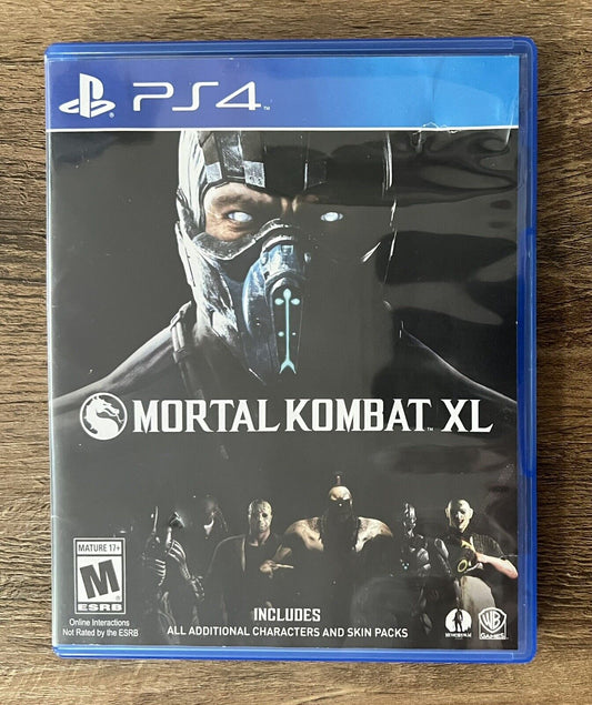 Mortal Kombat XL PS4 CIB W/ Manual - Sony PlayStation 4