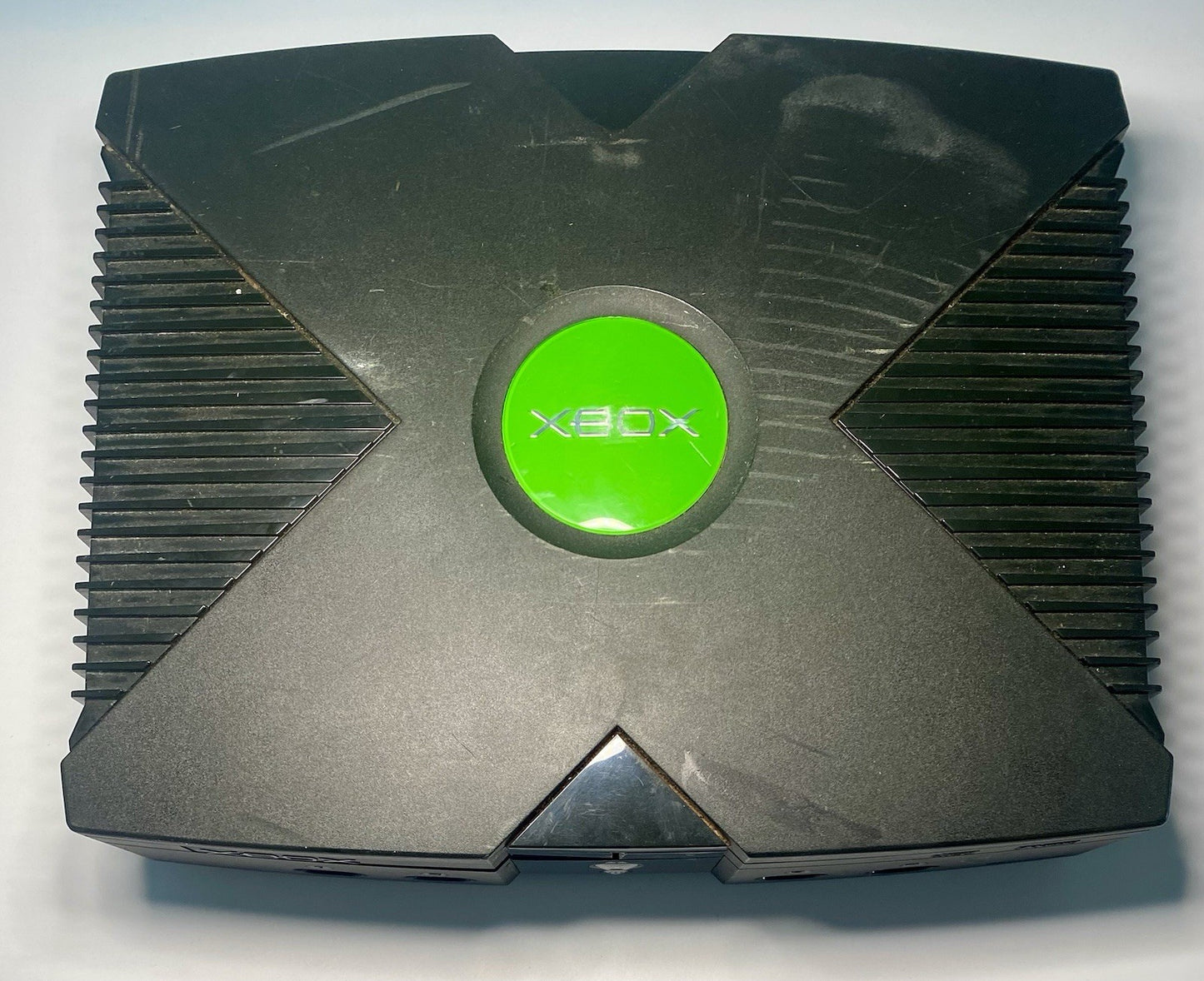 Microsoft Original Xbox Console W/ Controller & Cords For Parts Or Repair Read