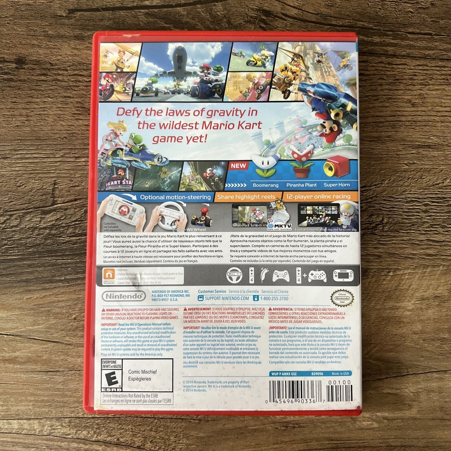 Mario Kart 8 (Nintendo Wii U, 2014) CIB Complete TESTED