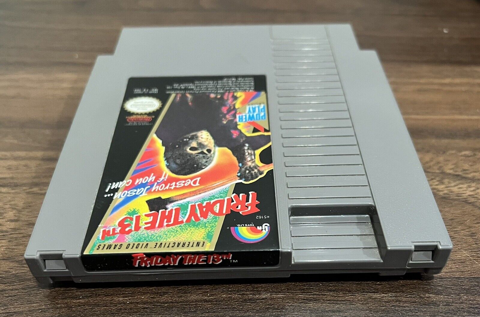 Friday the 13th Nintendo NES  Cartridge Only Authentic Tested!