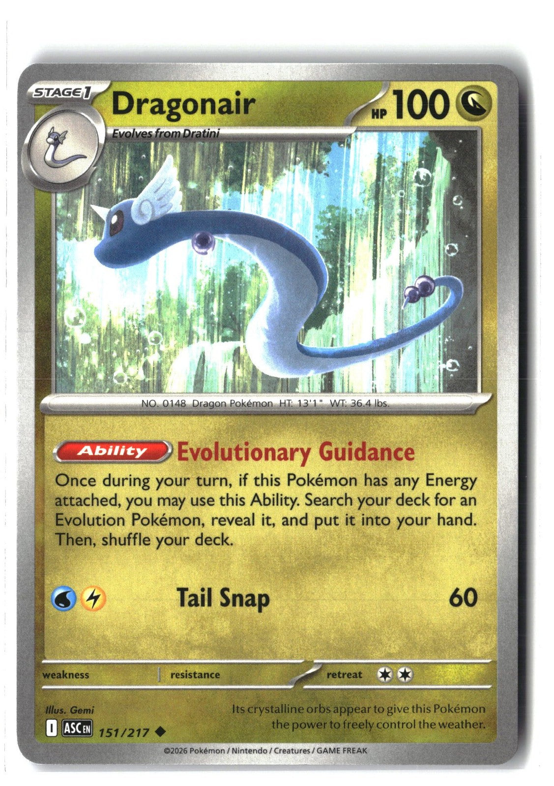 Dragonair (ME: Ascended Heroes 151/217) NM