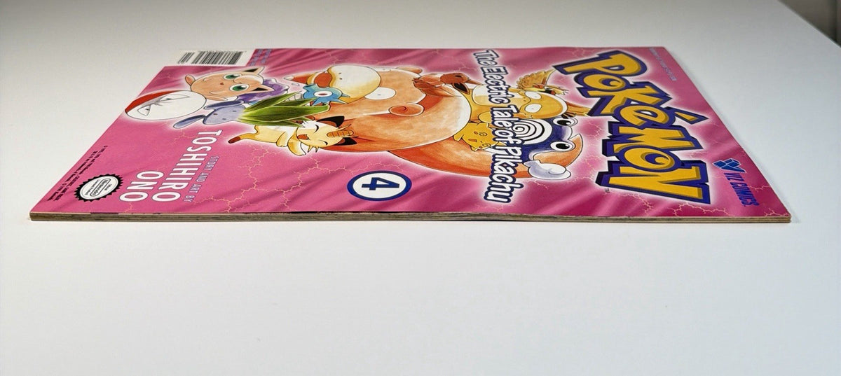 Pokemon: the Electric Tale of Pikachu #4 (Viz February 1999) Near Mint Condition