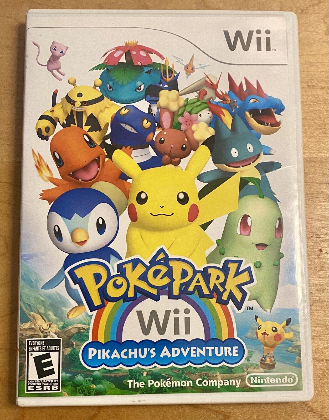 PokéPark Wii: Pikachu's Adventure (Nintendo Wii, 2010)  CIB W/ Manual & Inserts