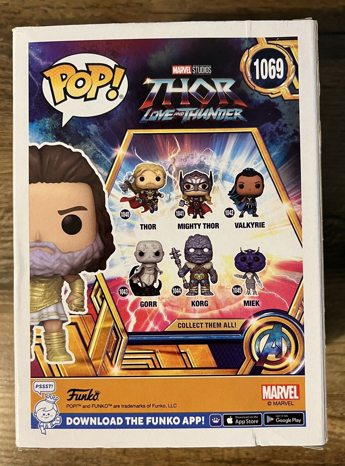 Funko Pop! Marvel: Thor Love & Thunder - Zeus