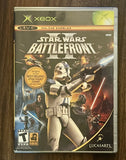 Star Wars: Battlefront II (Microsoft Xbox, 2005) Complete with Manual CIB