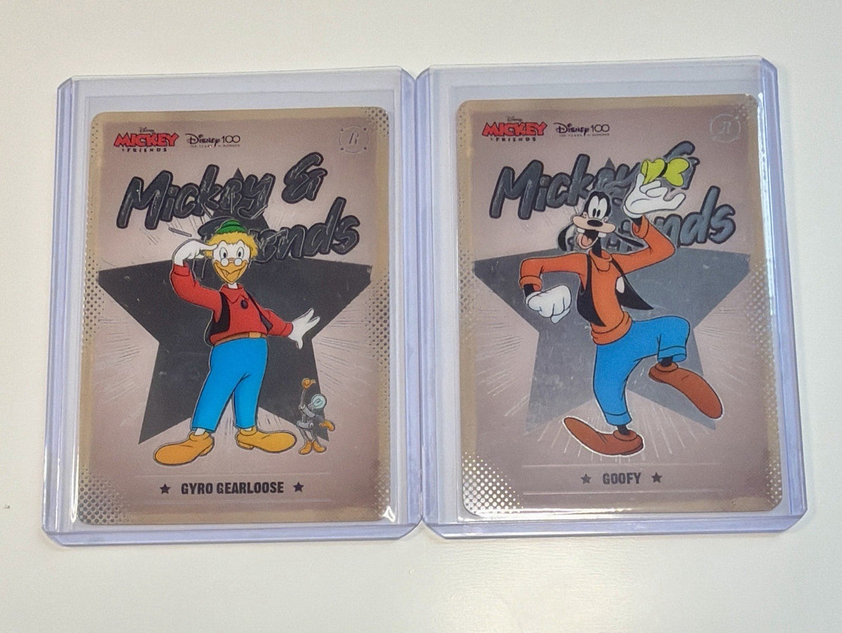 2023 Kakawow Hotbox Disney 100 Mickey And Friends Rare 8 Cards Bundle Lot All NM