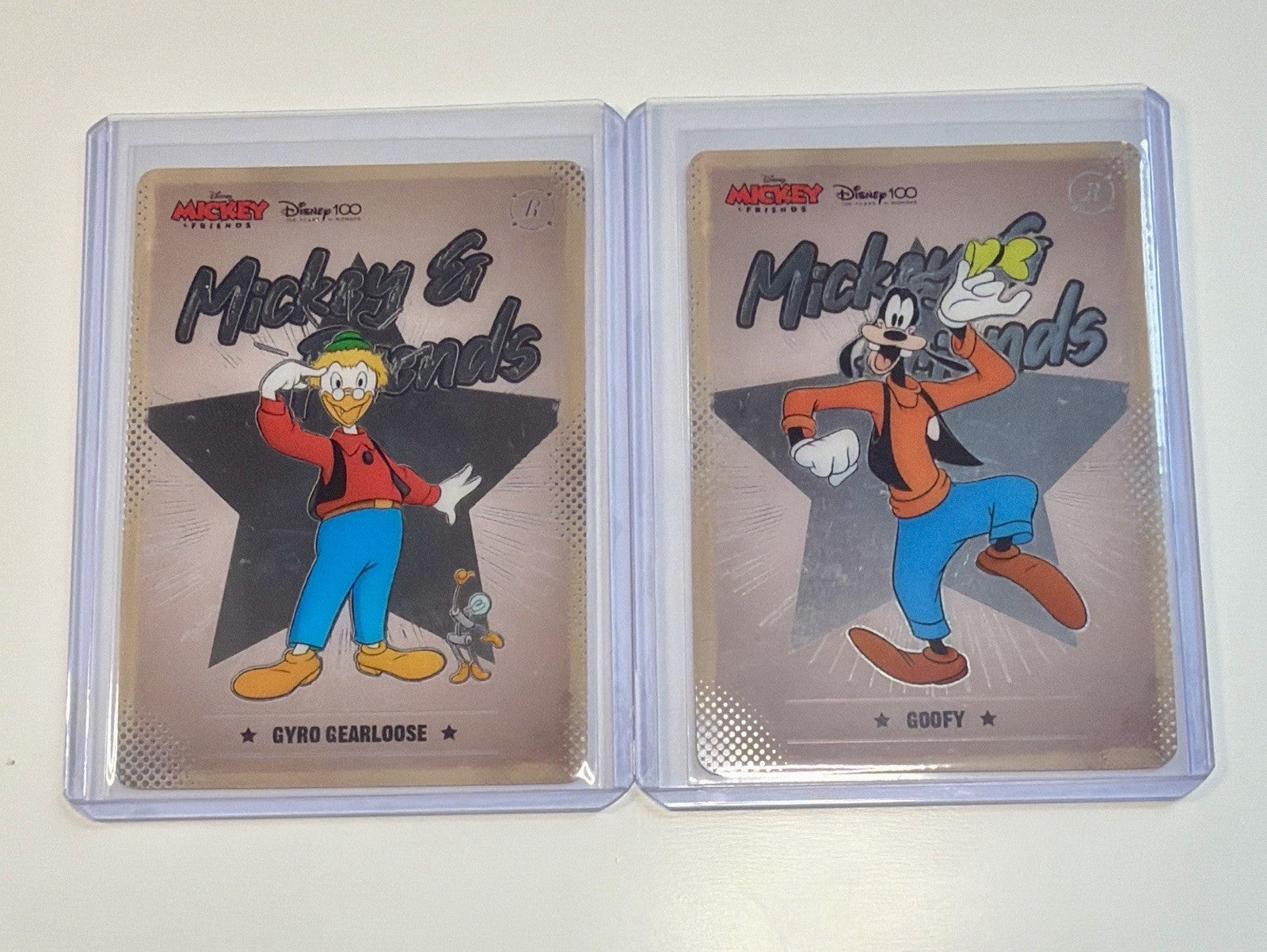 2023 Kakawow Hotbox Disney 100 Mickey And Friends Rare 8 Cards Bundle Lot All NM
