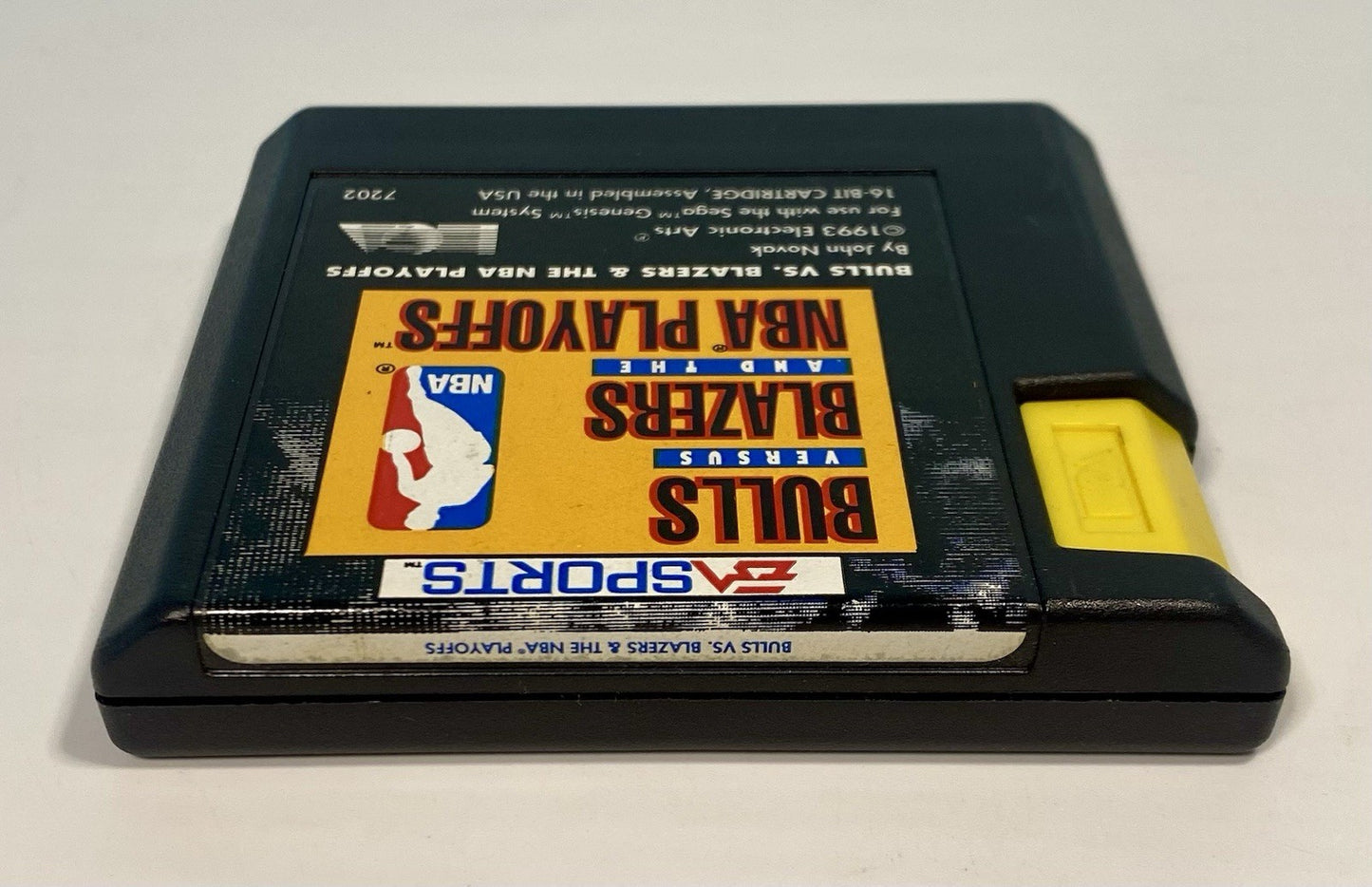 Bulls vs. Blazers and the NBA Playoffs Sega Genesis 1993 CIB W/ Case & Manual