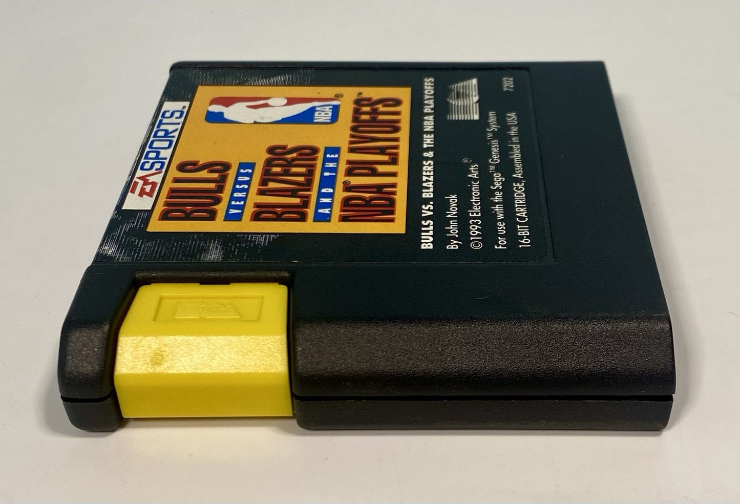 Bulls vs. Blazers and the NBA Playoffs Sega Genesis 1993 CIB W/ Case & Manual