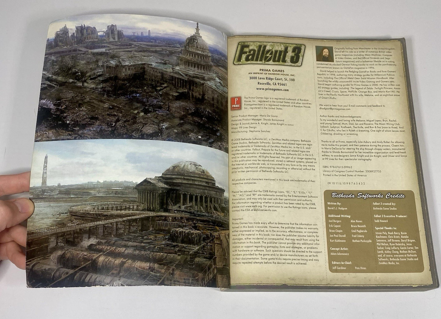 Fallout 3: Prima Official Game Guide (Covers All Platforms) by David Hodgson