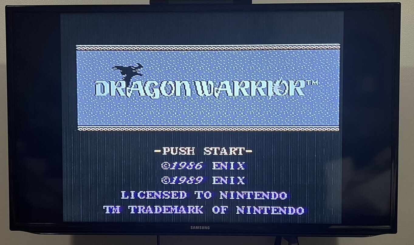 Dragon Warrior (Nintendo NES) Cartridge Only, Authentic, Tested & Works!