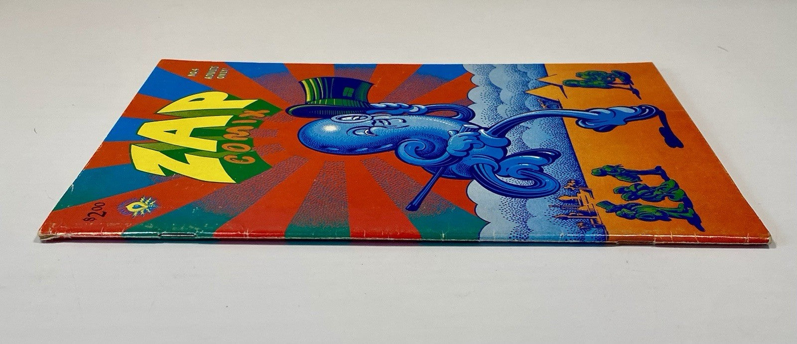 ZAP COMIX #4 (Apex 1969) 6th Print Crumb, Williams, Spain! Underground