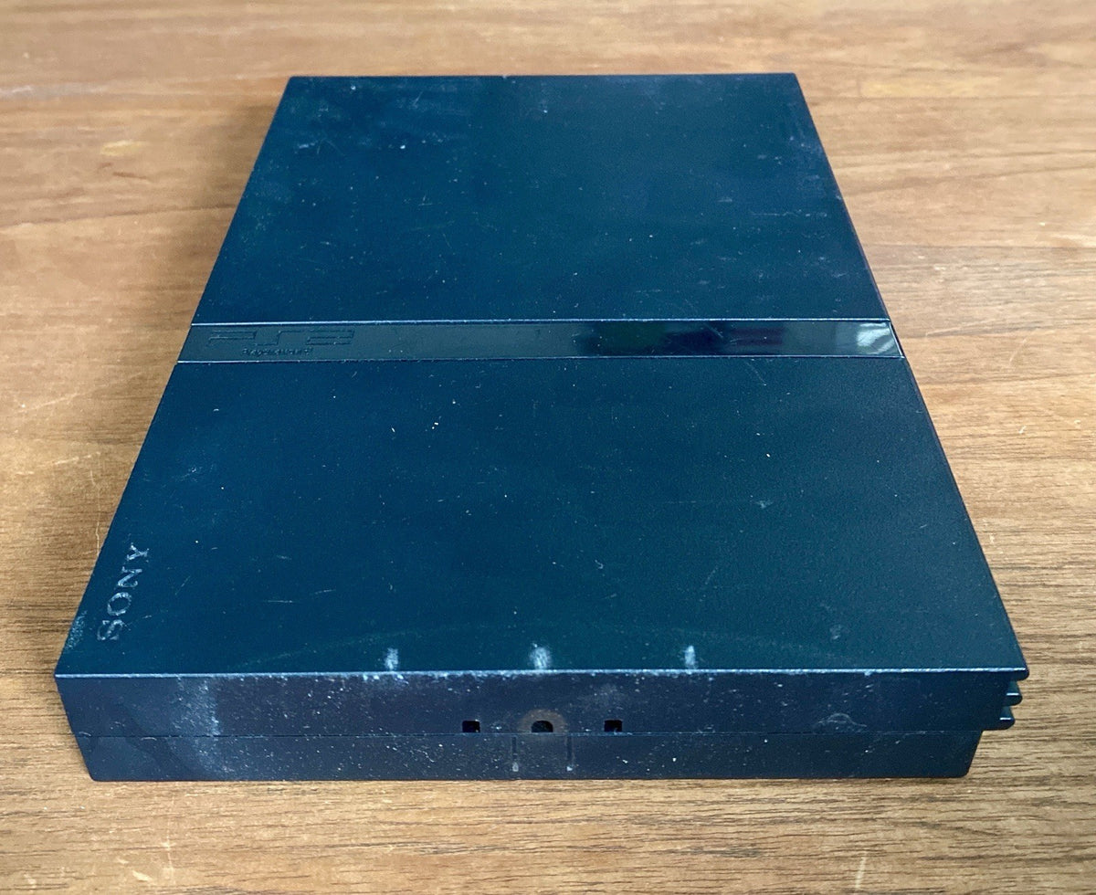 Sony PlayStation 2 PS2 Slim Console w/ OEM Cords Controller Stand, Tested!