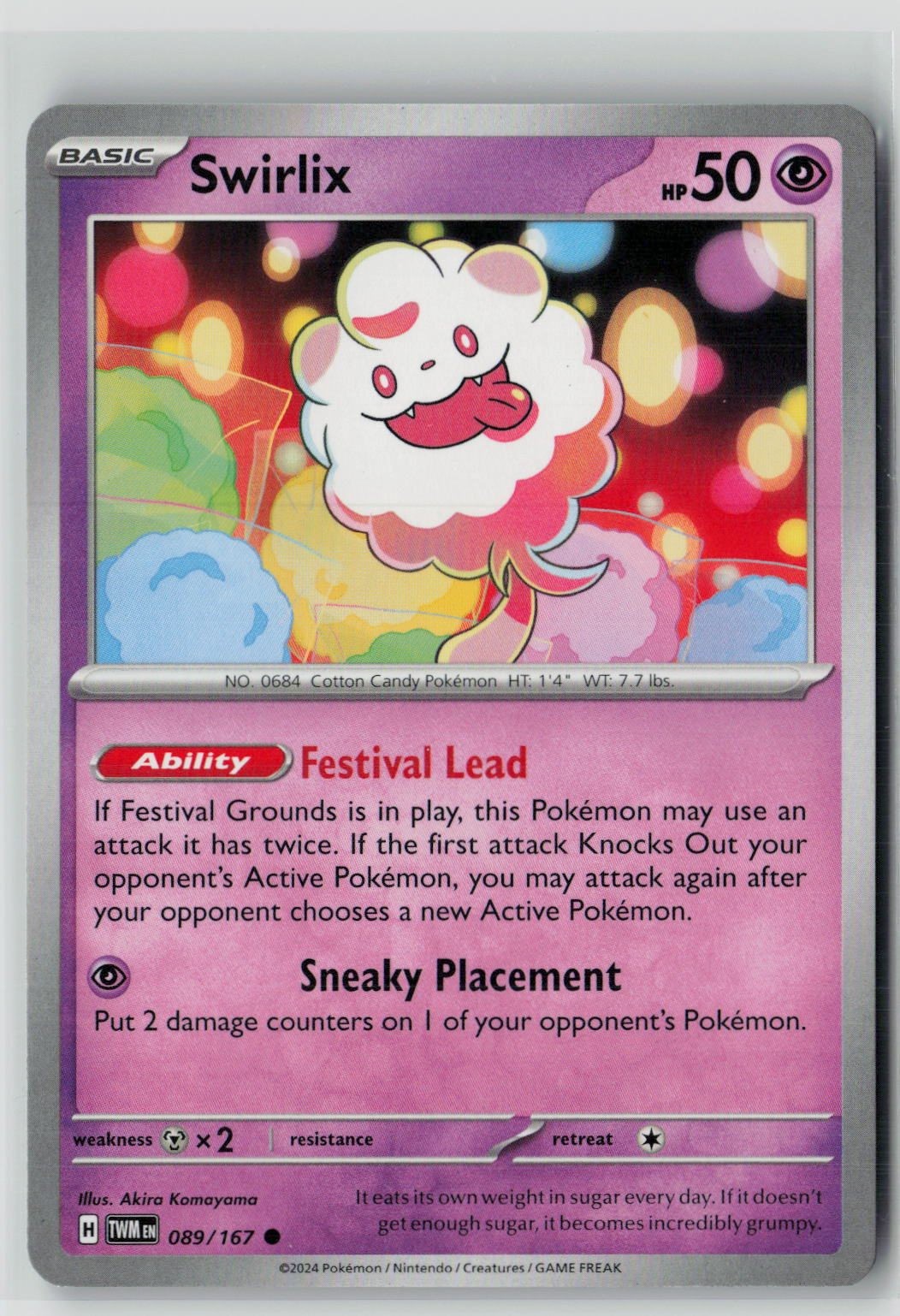 Swirlix (Twilight Masquerade 089/167) NM