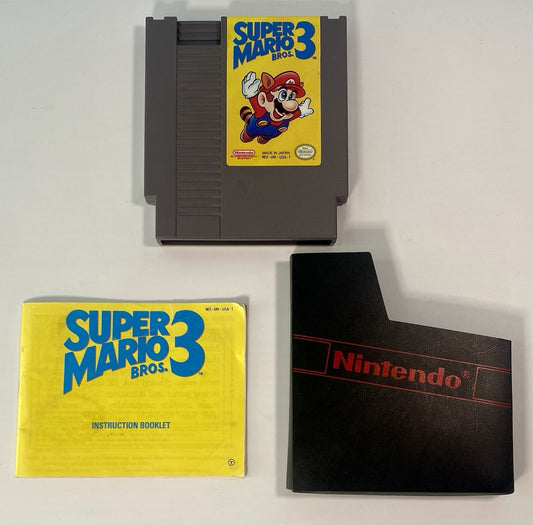 Super Mario Bros. 3 Nintendo Entertainment System 1985 NES W/ Manual & Tested