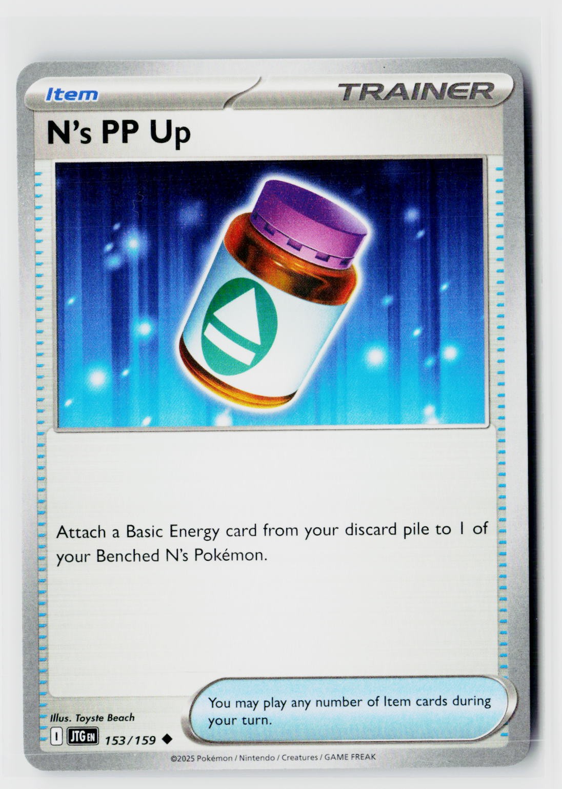 N's PP Up (Journey Together 153/159) NM