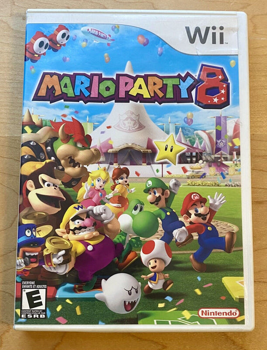 Mario Party 8 (Nintendo Wii, 2007)  Includes Reg Card, No Manual, Tested