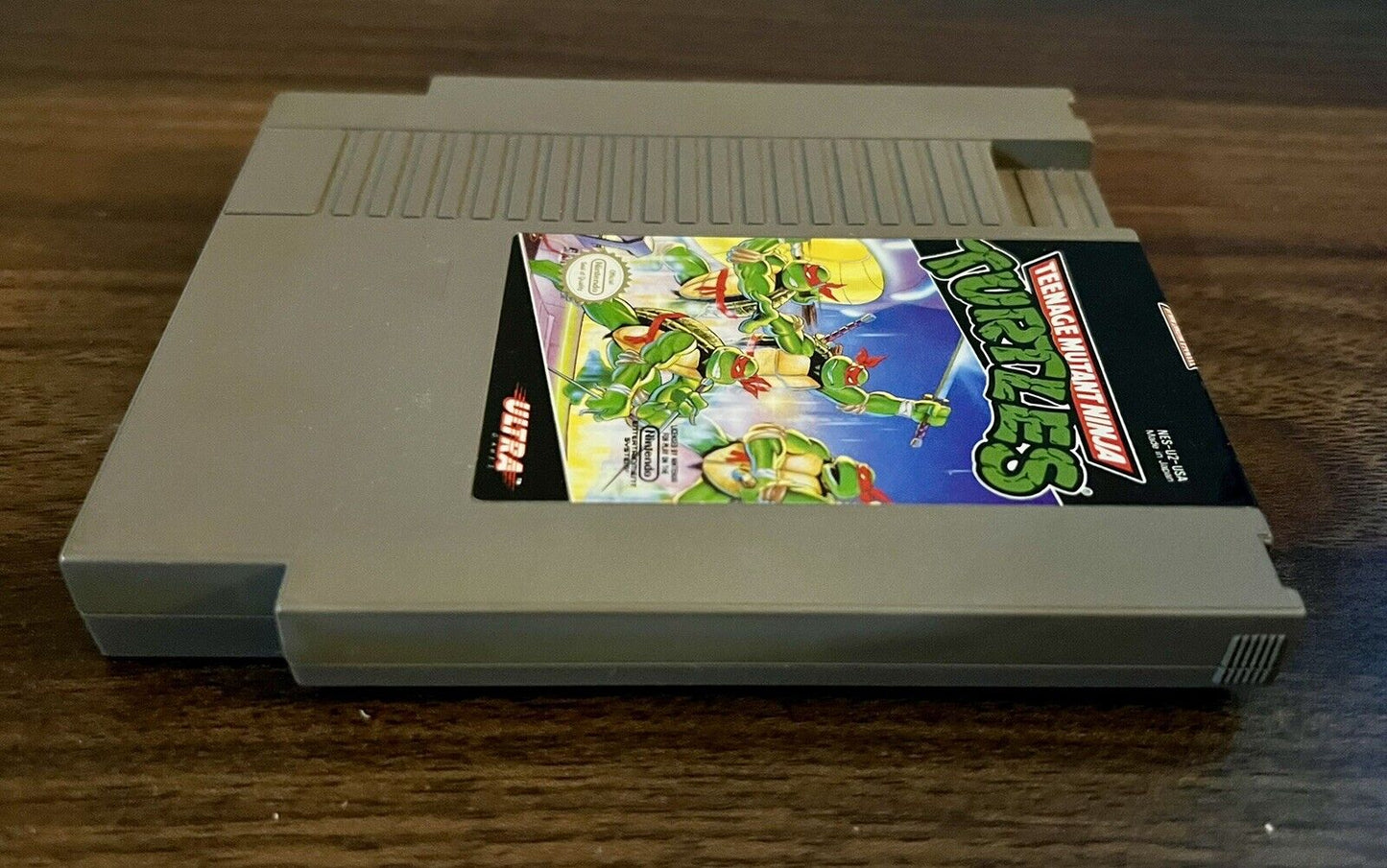 Teenage Mutant Ninja Turtles (Nintendo NES, 1989) Authentic Tested & Works!