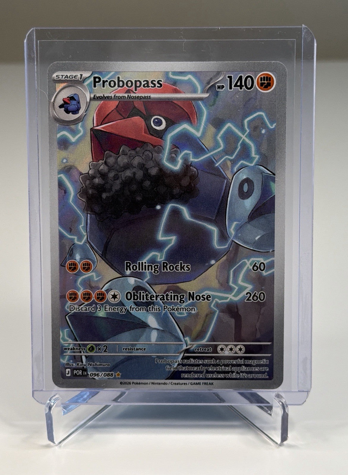 Probopass Full Art Perfect Order 096/088 Pokemon TCG NM Near Mint