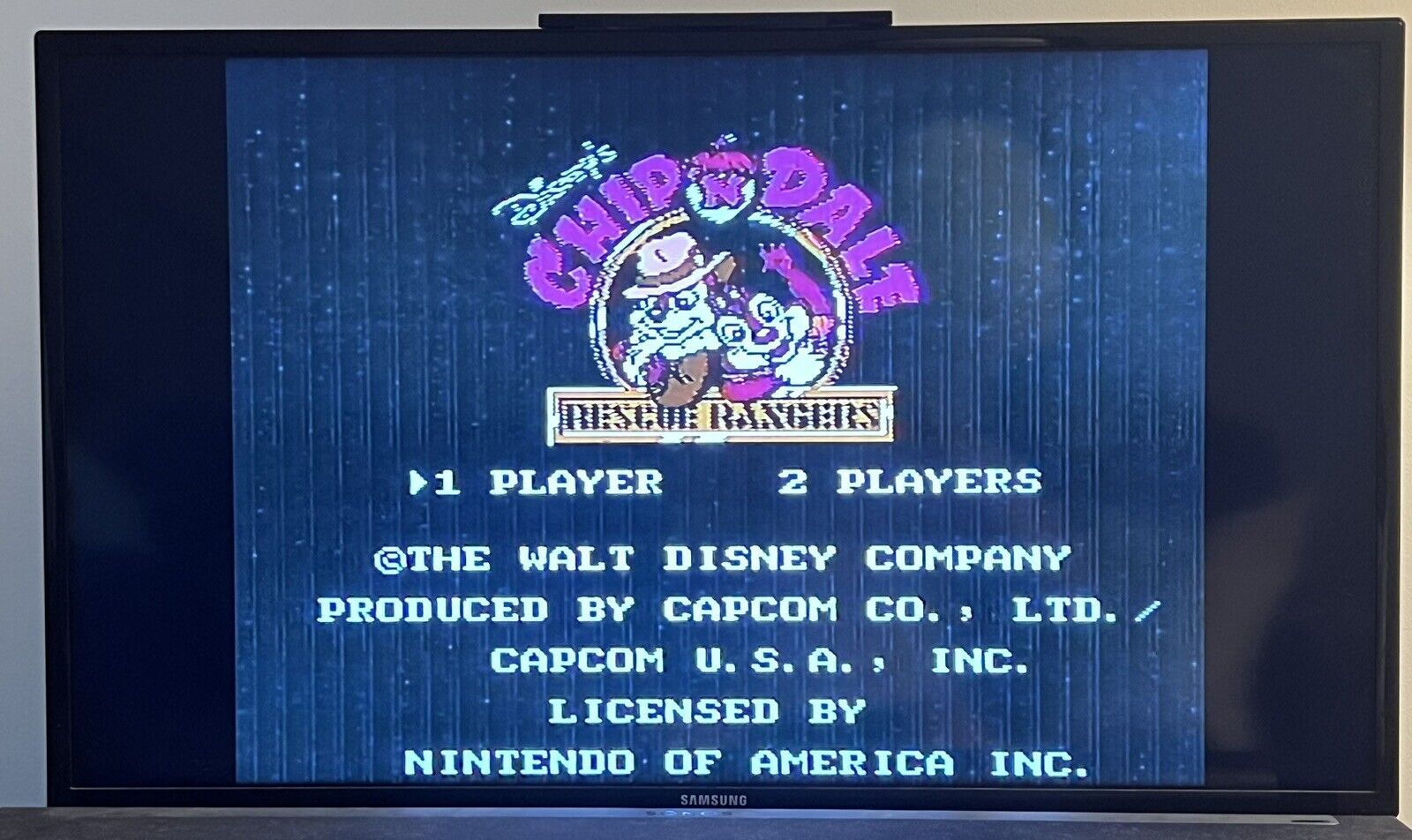 Disney's Chip 'N Dale: Rescue Rangers (Nintendo NES, 1990) Authentic & Tested!