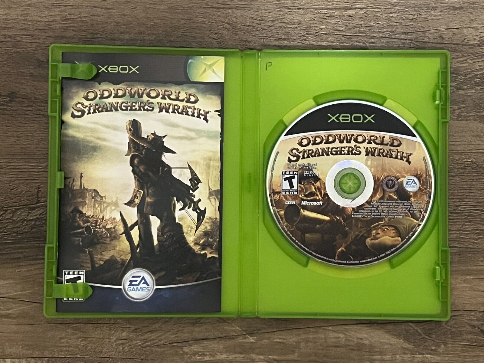 Oddworld: Stranger's Wrath (Microsoft Xbox, 2005) Complete & Tested