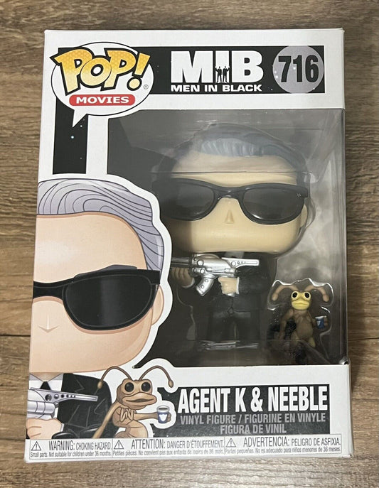 Funko Pop! Movies #716 Agent K and Neeble Men In Black