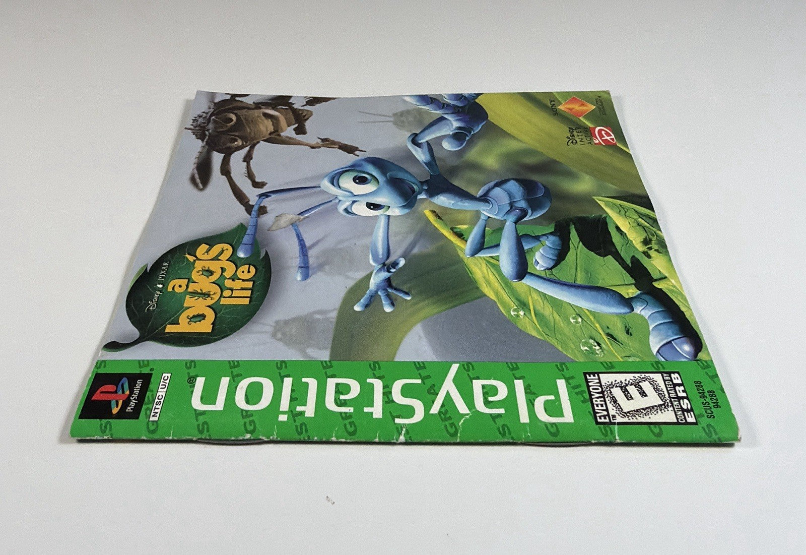 Disney Pixar’s A Bug's Life (PSX,PS1) PlayStation 1 MANUAL ONLY