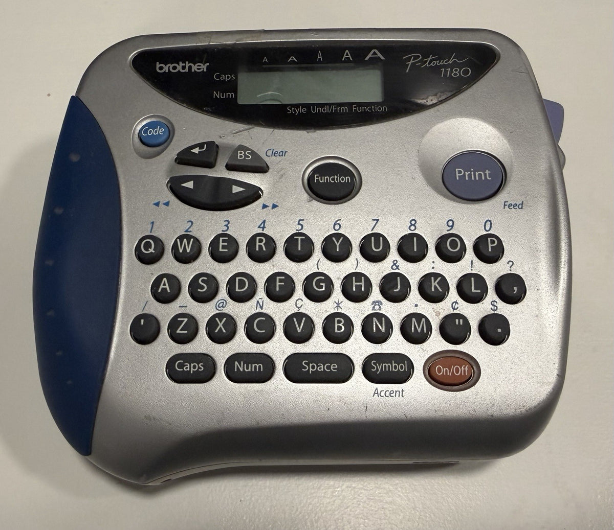 Brother P-Touch PT-1180 Thermal Printer Label Maker tested & working No Tape