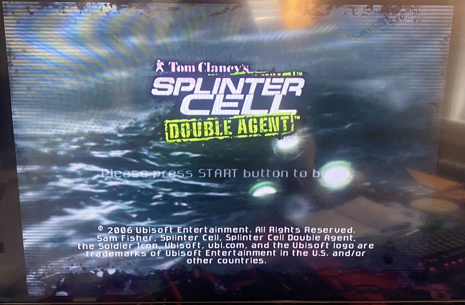 Tom Clancy's Splinter Cell: Double Agent (Sony PlayStation 2 PS2, 2006) CIB