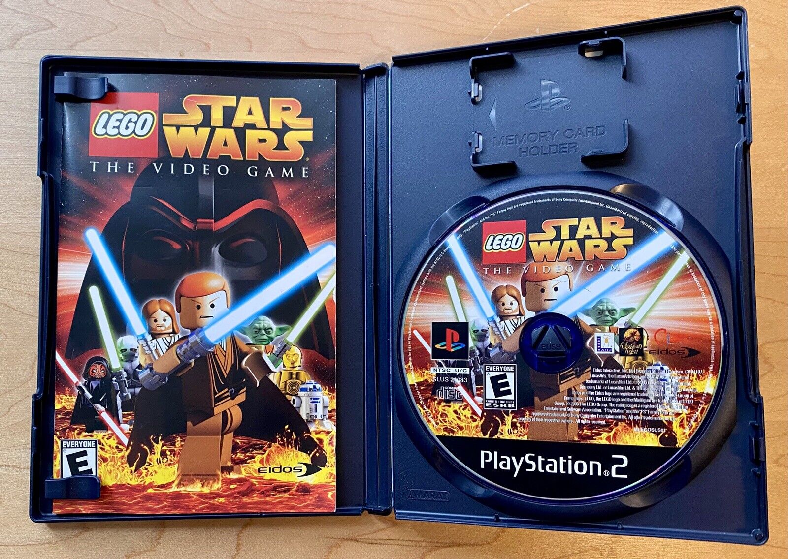 Lego Star Wars 1 + 2 II The Original Trilogy (PlayStation 2) PS2 Bundle Both CIB