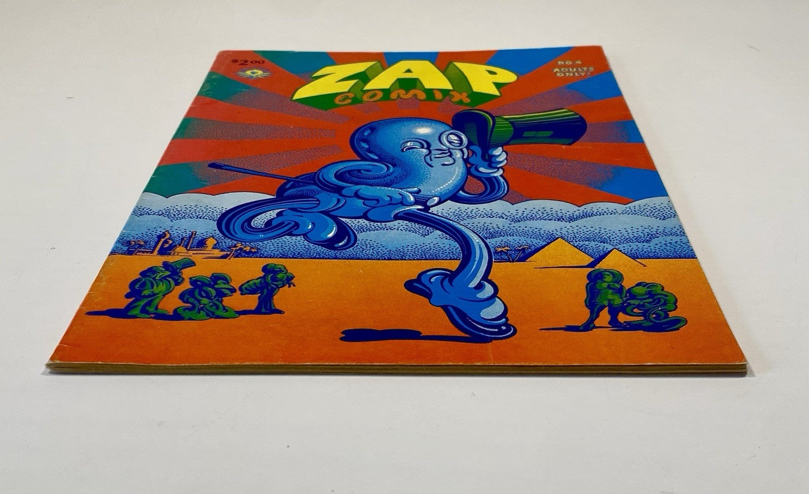 ZAP COMIX #4 (Apex 1969) 6th Print Crumb, Williams, Spain! Underground