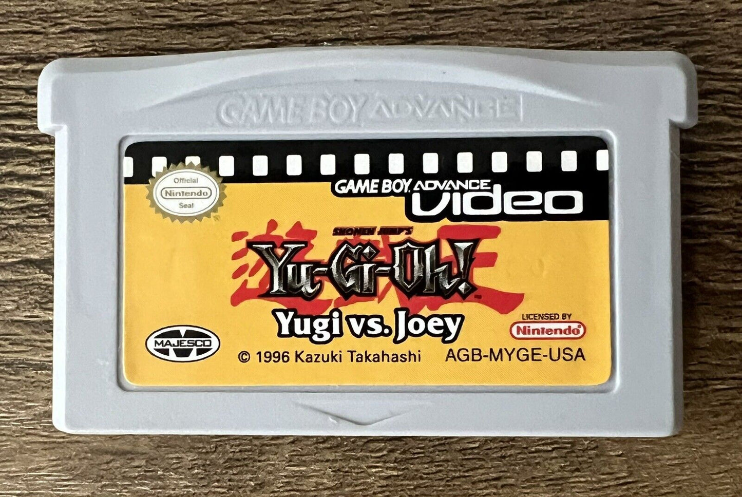 Game Boy Advance Video: Yu-Gi-Oh, Vol. 1 Nintendo Yugi Vs Joey GBA Authentic