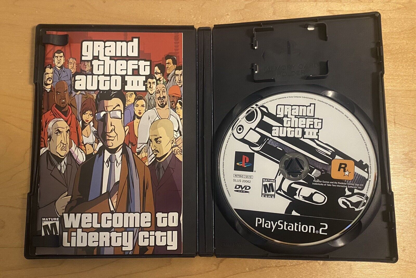 Grand Theft Auto 3 GTA III (Playstation 2 PS2 2003) CIB W/ Manual No Map, Tested