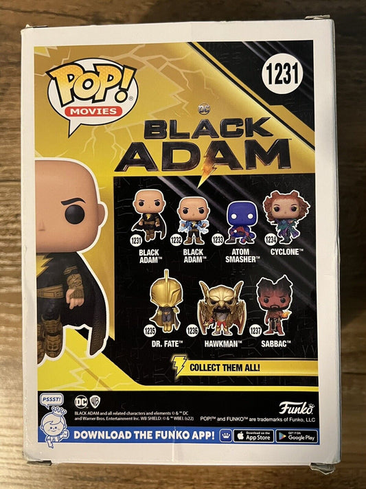 Funko Pop! Movies Black Adam - Atom Smasher & Black Adam Vital Figure