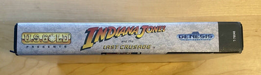 Indiana Jones and the Last Crusade (Sega Genesis, 1992) CIB W/ Manual & Reg Card