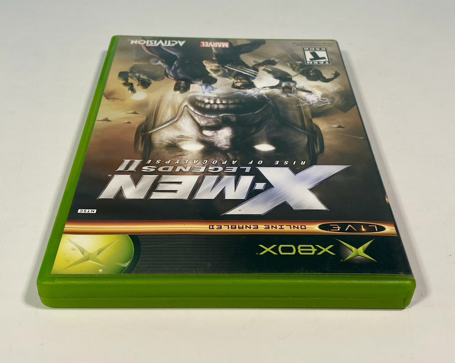 X-Men Legends 2 II: Rise of Apocalypse (Xbox, 2005) Complete CIB Tested Working