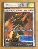 Halo 2 (Microsoft Xbox, 2004) Platinum Hits, CIB w/ Manual, Authentic & Tested