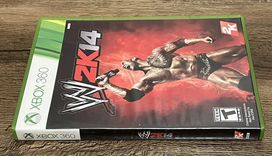 WWE 2K14 Xbox 360 CIB Complete Tested & Works!