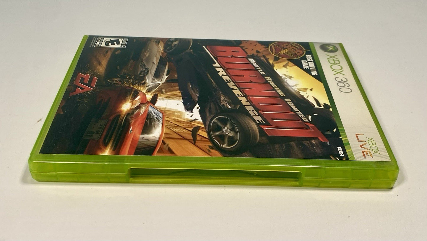 Burnout: Revenge (Microsoft Xbox 360, 2006) Complete CIB W/ Manual, Tested