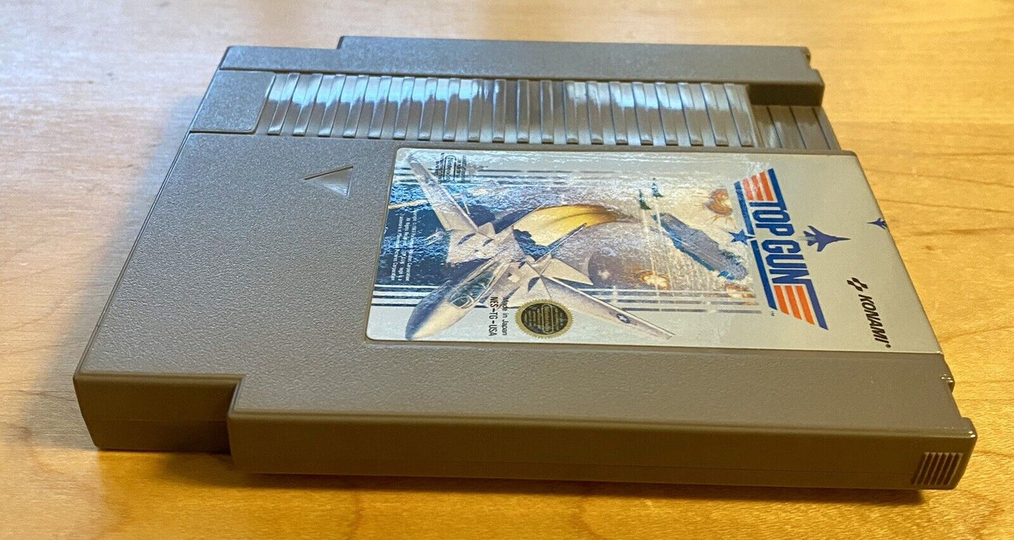 Top Gun (Nintendo Entertainment System NES, 1987) Authentic & Tested