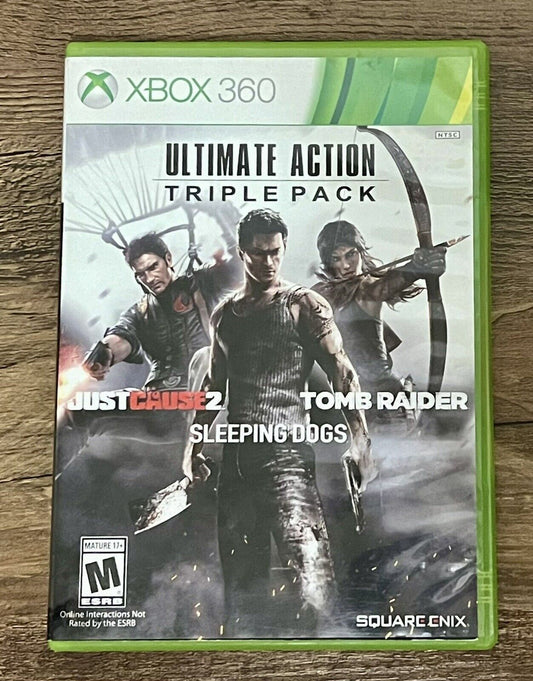 Ultimate Action Triple Pack (Microsoft Xbox 360, 2015)